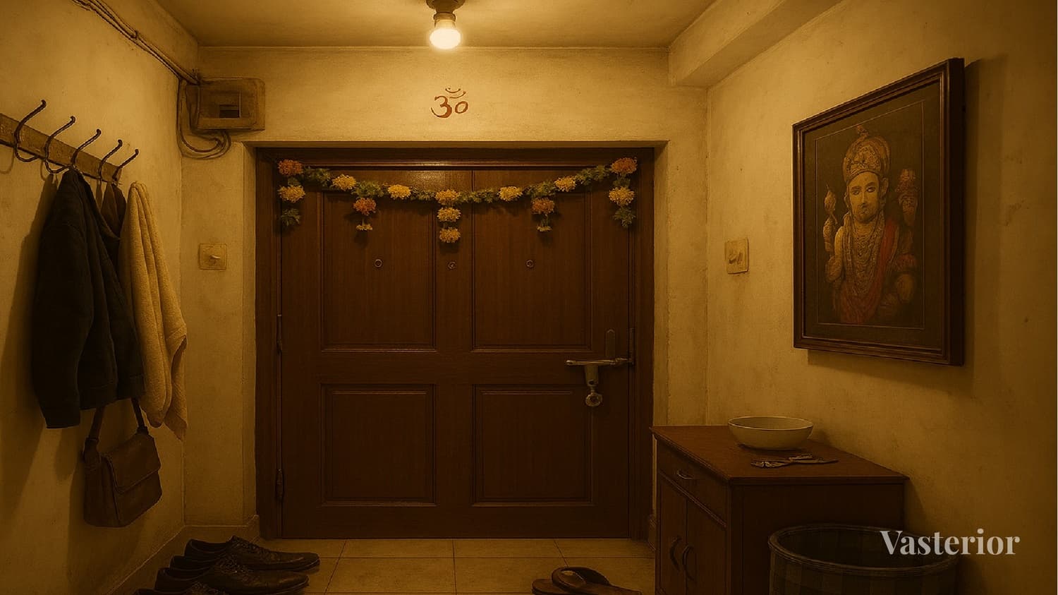 Common Vastu Mistakes in East Delhi Homes and Their Fixes - 1. Incorrect Entrance Direction or Cluttered Entryway - 1