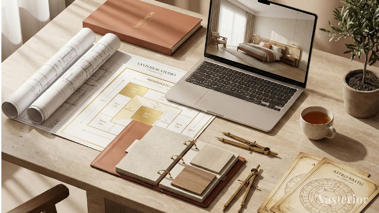 How to Plan a Vastu-Perfect Bedroom Using MahaVastu (2026 Luxury Edition) - 7. How Vasterior Helps You Create a Vastu-Perfect, Luxury Bedroom - 1