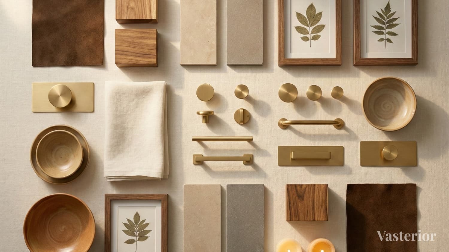 How to Plan a Vastu-Perfect Bedroom Using MahaVastu (2026 Luxury Edition) - 4. Luxury Material Palette (2026 Edition) Aligned With Vastu Elements - 1