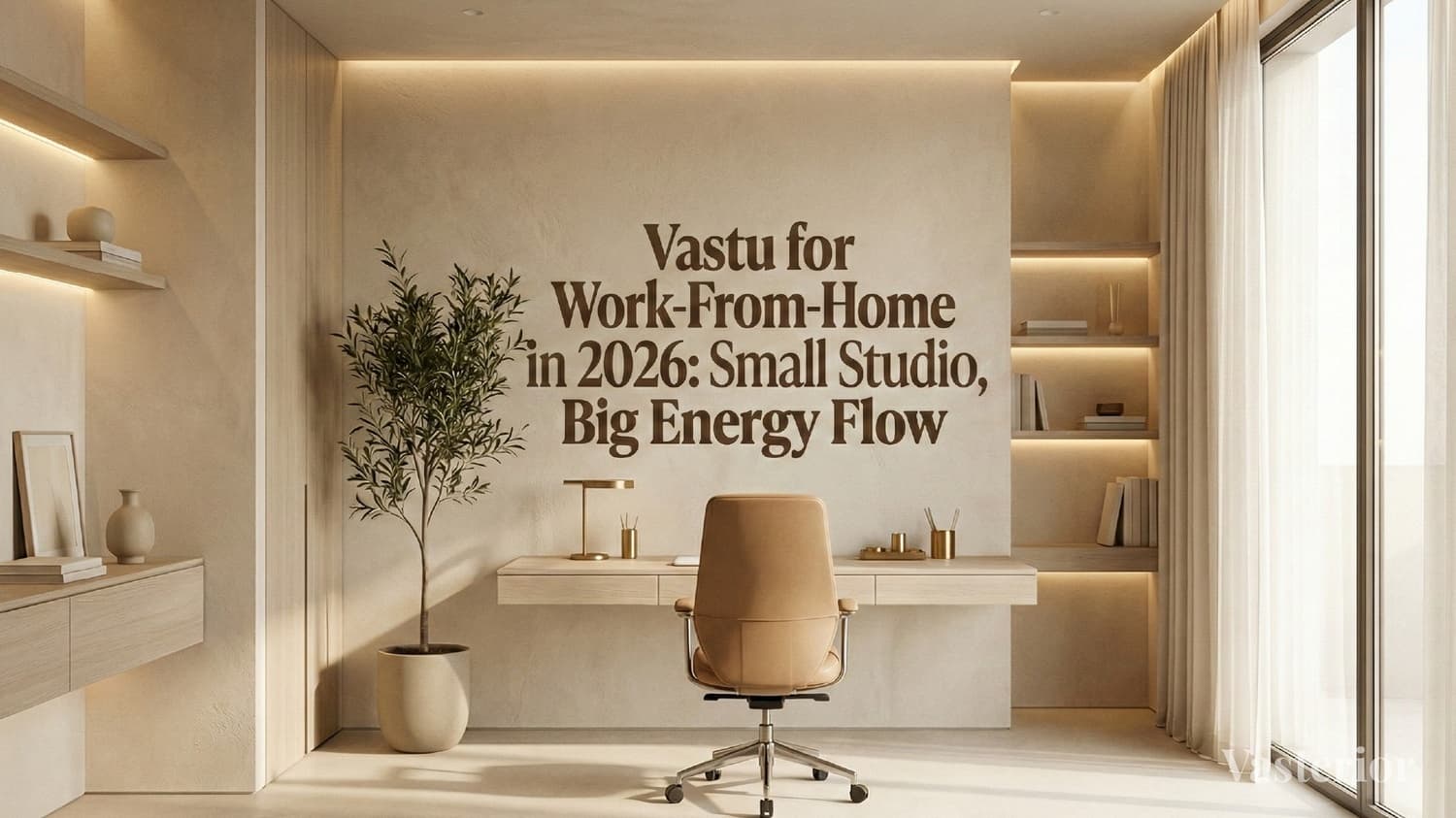 Vastu for Work-From-Home in 2026: Small Studio, Big Energy Flow