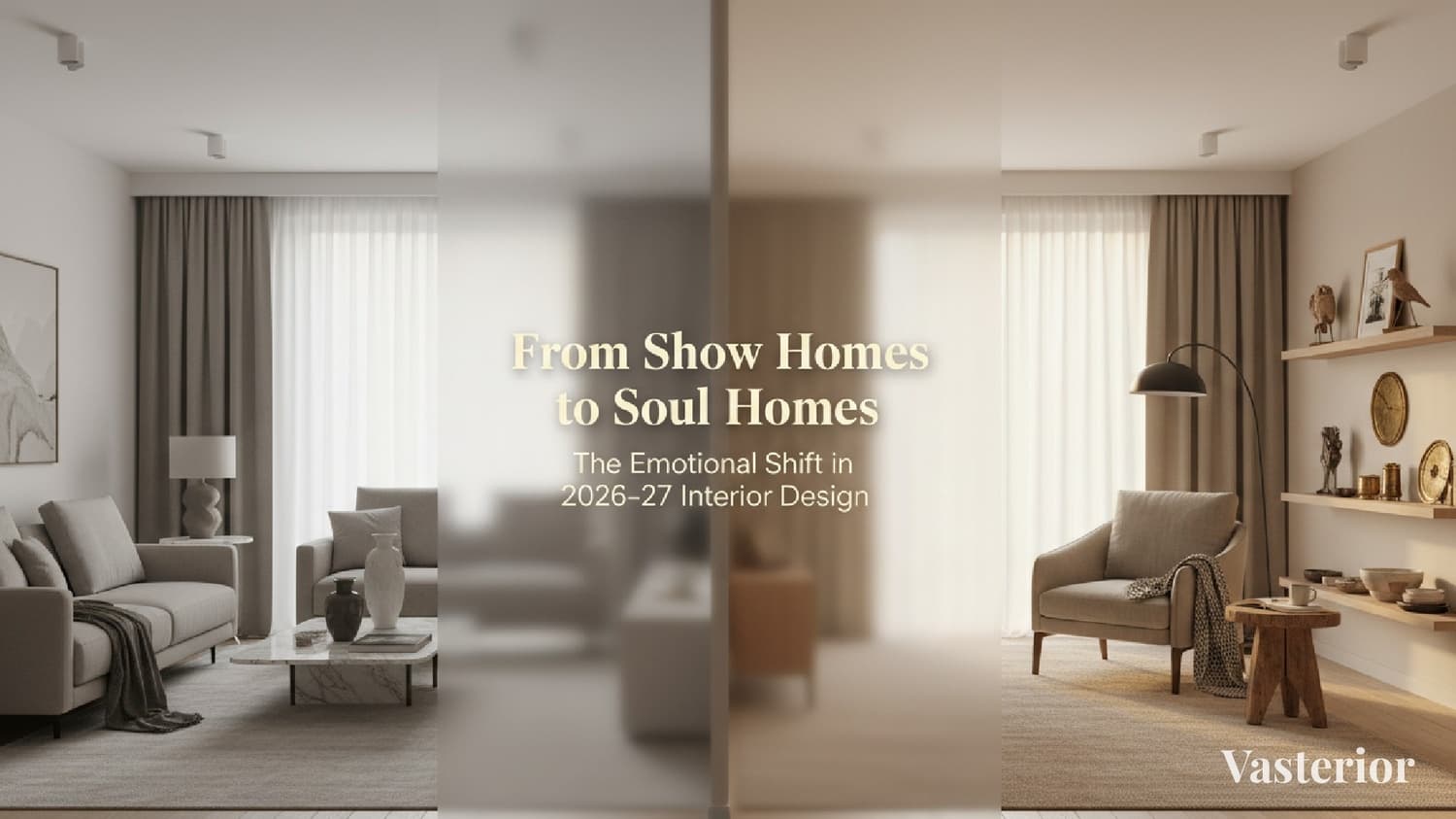From Show Homes to Soul Homes: The Emotional Shift in 2026–27 Interior Design