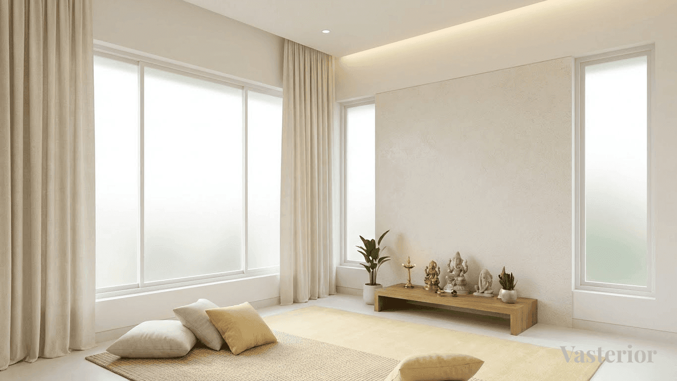 Best Colors for Each Room as per Vastu - Pooja Room & Meditation Space Colors - 1