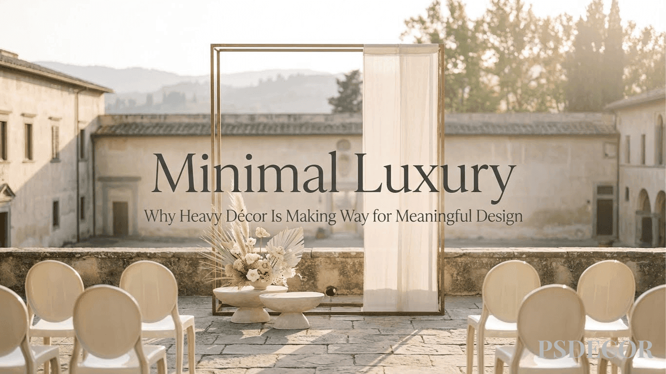 Minimal Luxury: Why Heavy Décor Is Making Way for Meaningful Design