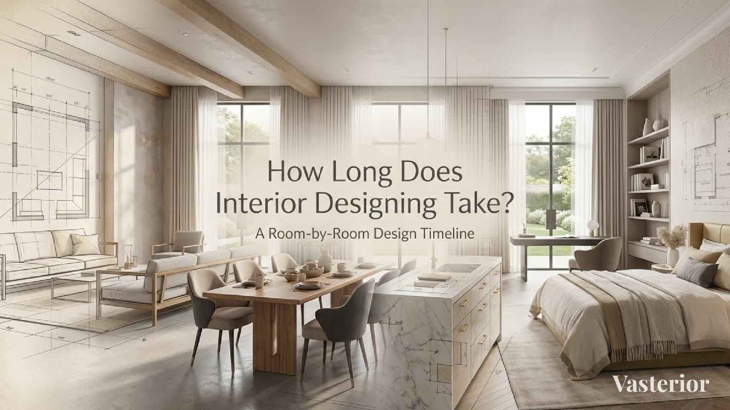 How Long Does Interior Designing Take? A Room-by-Room Timeline (What to Expect & Why It's Worth the Wait)
