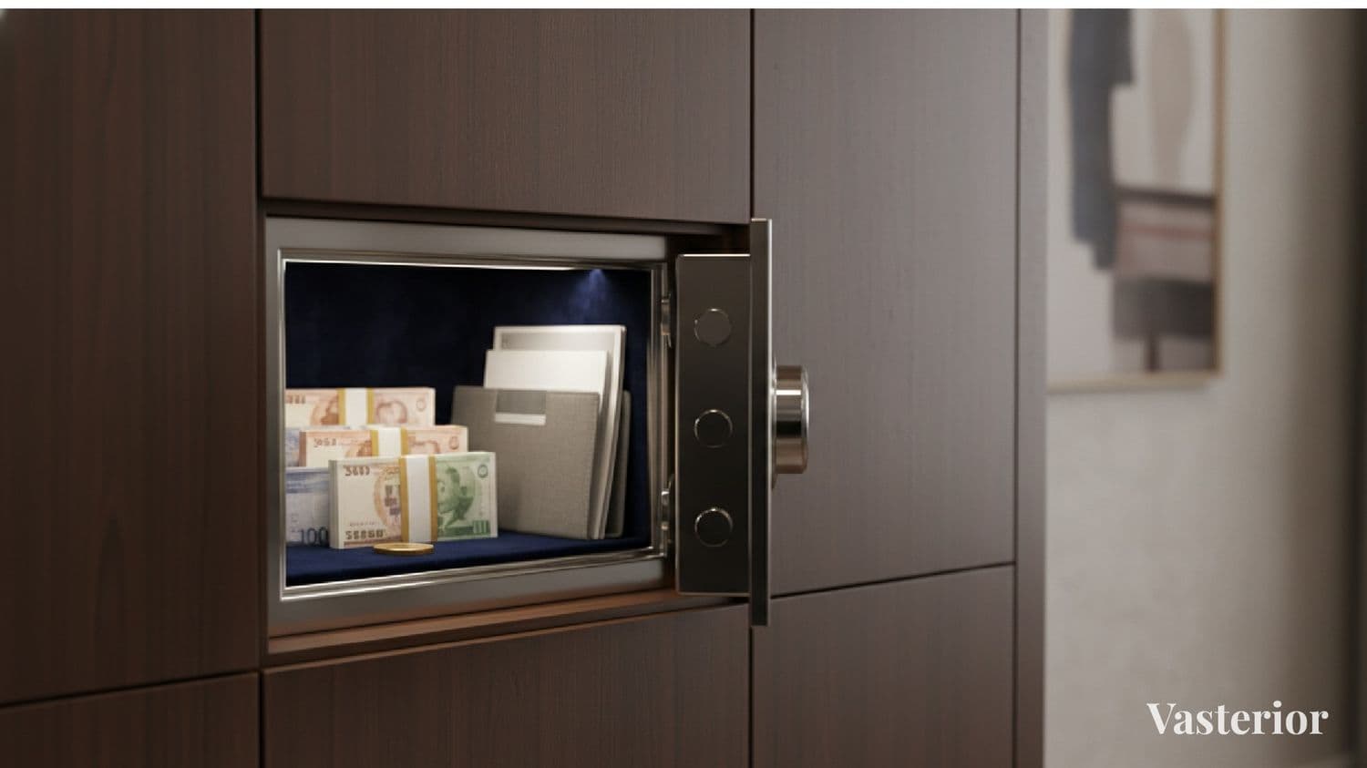 Prosperity Isn't Luck: Vastu for Money in Modern Living Spaces - The Money Locker / Safe Placement (Kubera Corner) - 1