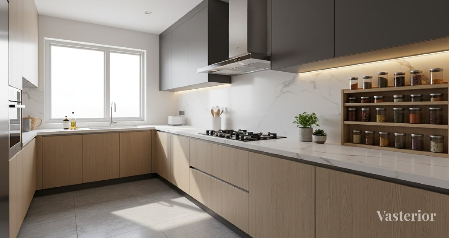 Sick Often? Here's How Vastu + Layout Planning Can Improve Your Wellness - 3. Kitchen Placement and Digestive Health - 1