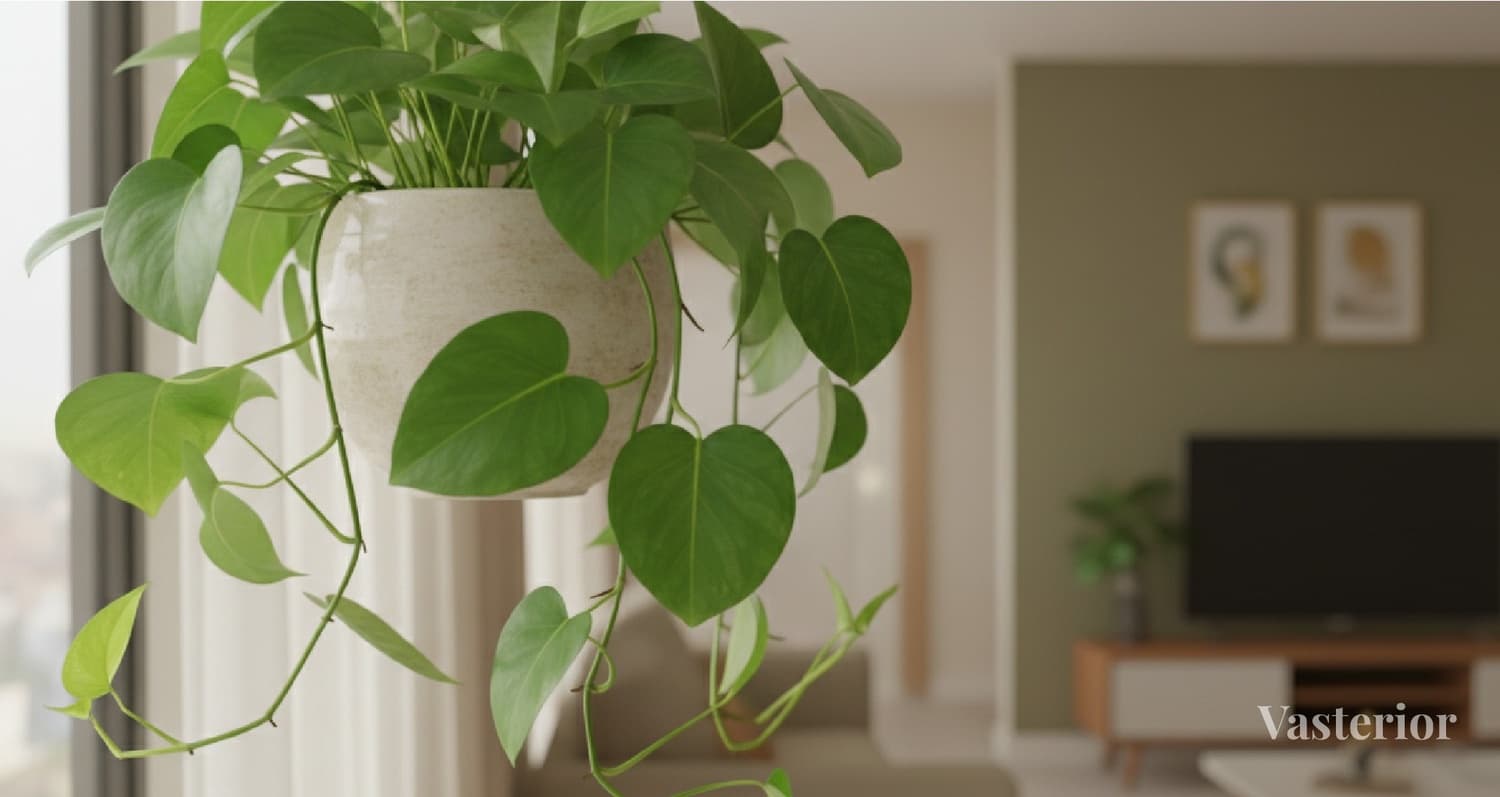Vastu for Plants: Which Indoor Plants Actually Improve Home Energy (And Which Don't) - 1) Money Plant (Epipremnum aureum) - 1