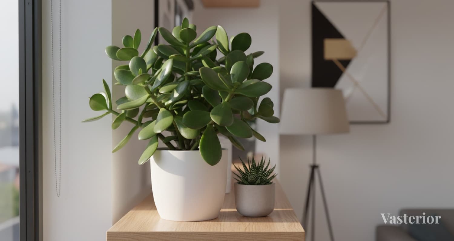 Vastu for Plants: Which Indoor Plants Actually Improve Home Energy (And Which Don't) - 10) Jade Plant - 1