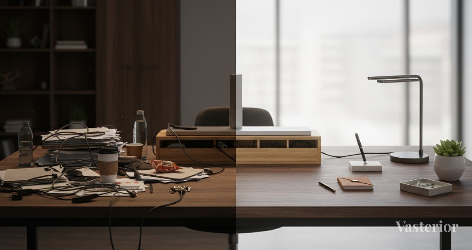 Work-From-Home Fatigue? 10 Vastu + Interior Fixes to Feel Focused Again - Fix #3 -- Upgrade Your Lighting (Your Brain Needs Clarity) - 1