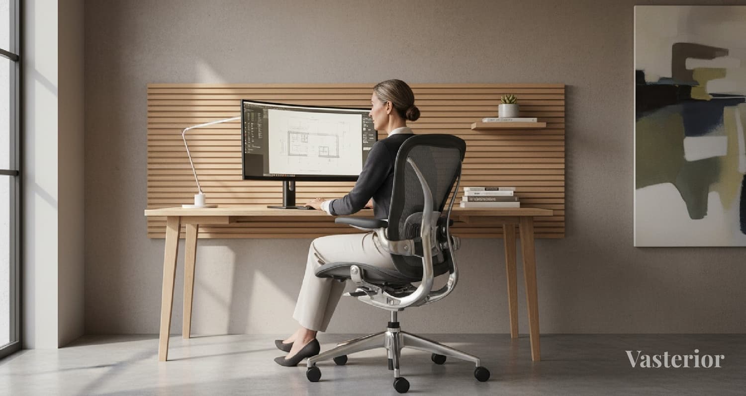 Work-From-Home Fatigue? 10 Vastu + Interior Fixes to Feel Focused Again - Fix #5 -- Fix Your Laptop + Monitor Placement (Energy Drain Is Real) - 1