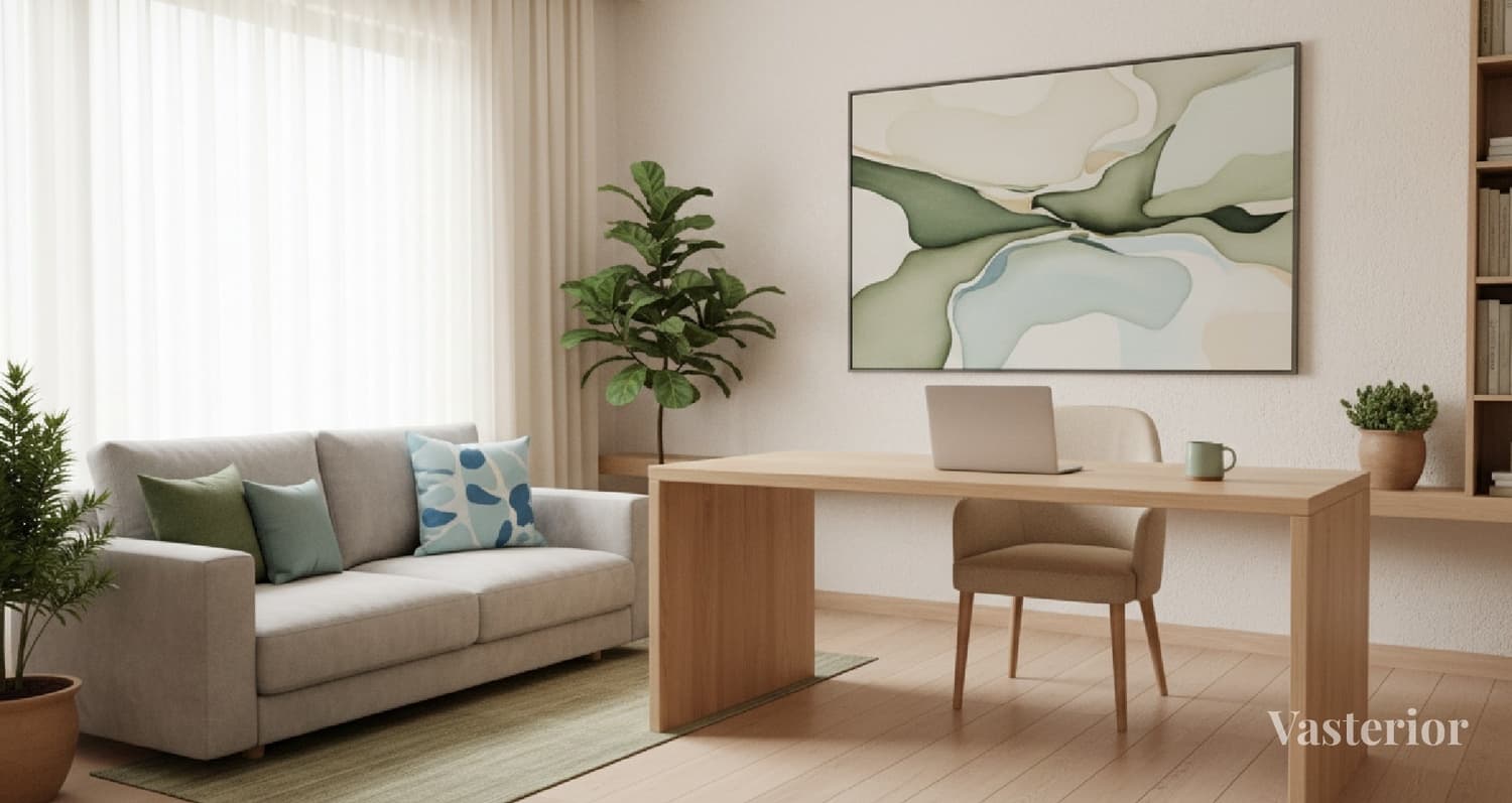 Work-From-Home Fatigue? 10 Vastu + Interior Fixes to Feel Focused Again - Fix #8 -- Correct Beams, Sharp Corners & Overhead Pressure - 1