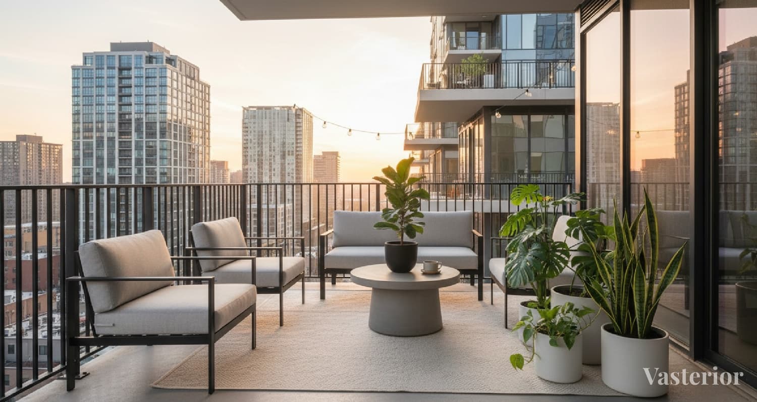 Vastu + Modern Interiors: How to Blend Both Without Making Your Home Look "Traditional" - Balcony / Outdoor Corners - 1