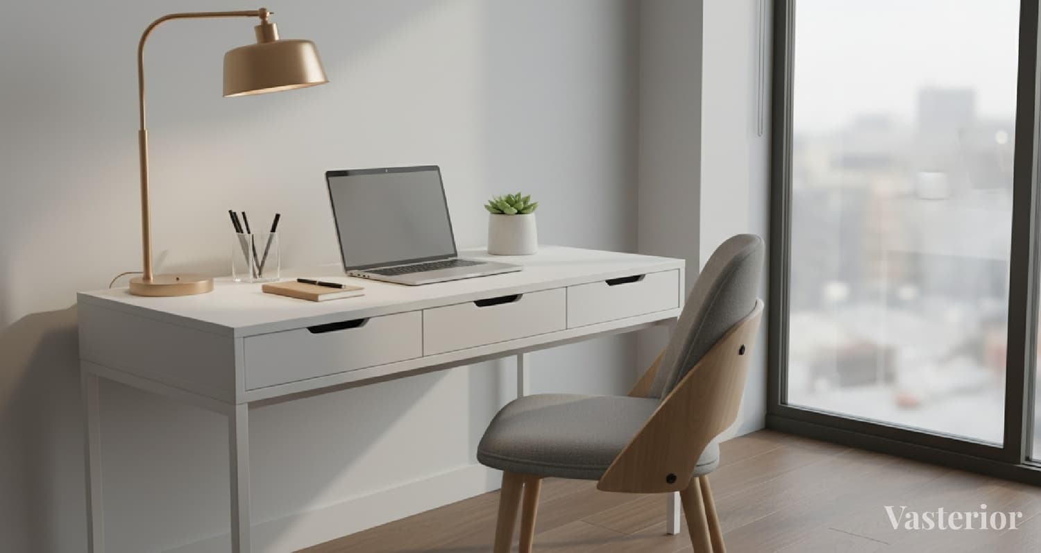 Modern Vastu for Apartments: How to Create Balance When You Can't Change the Structure - Home Office / Study Corner - 1