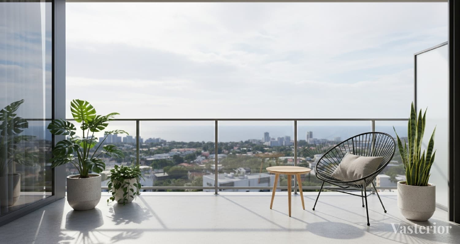 Modern Vastu for Apartments: How to Create Balance When You Can't Change the Structure - Balcony - 1