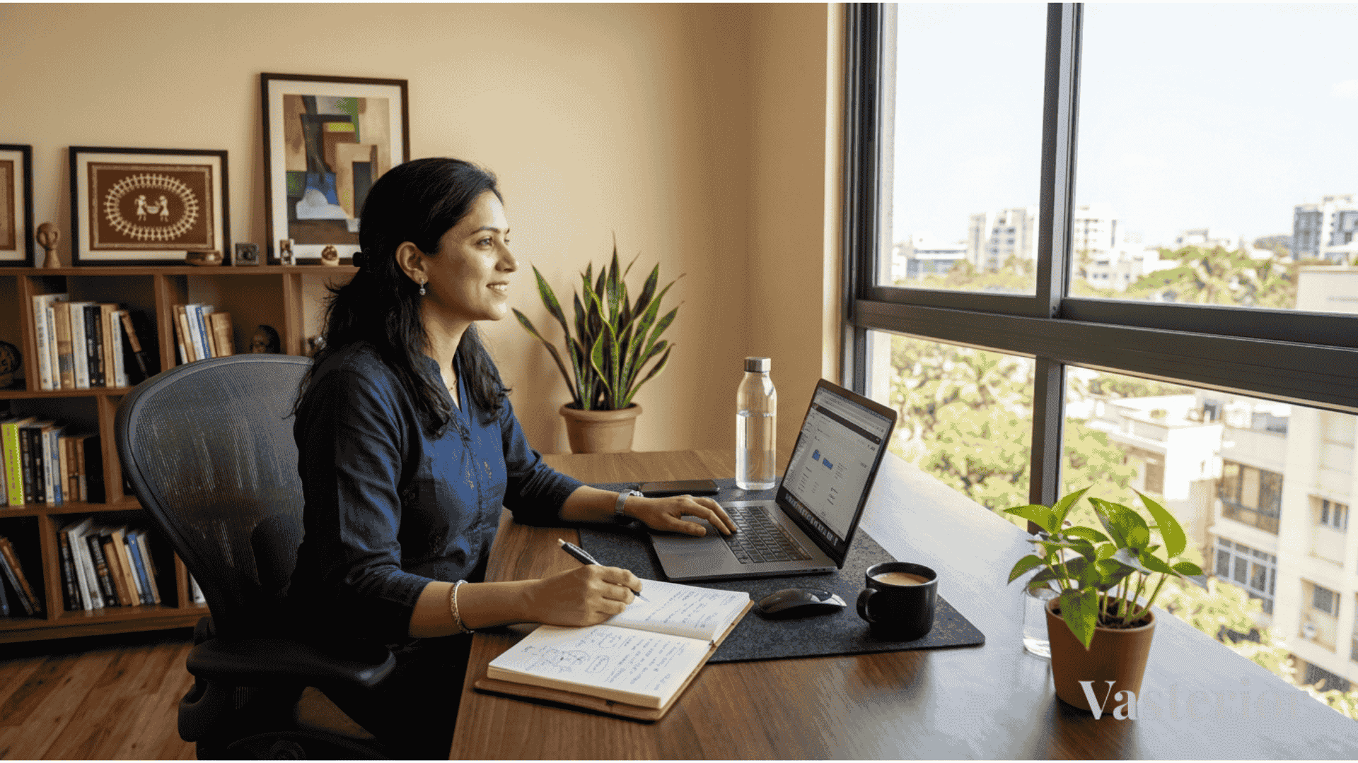 The Vastu Patterns Found in Homes of Financially Successful People - Pattern #3: Workspaces Designed for Strategic Thinking - 1