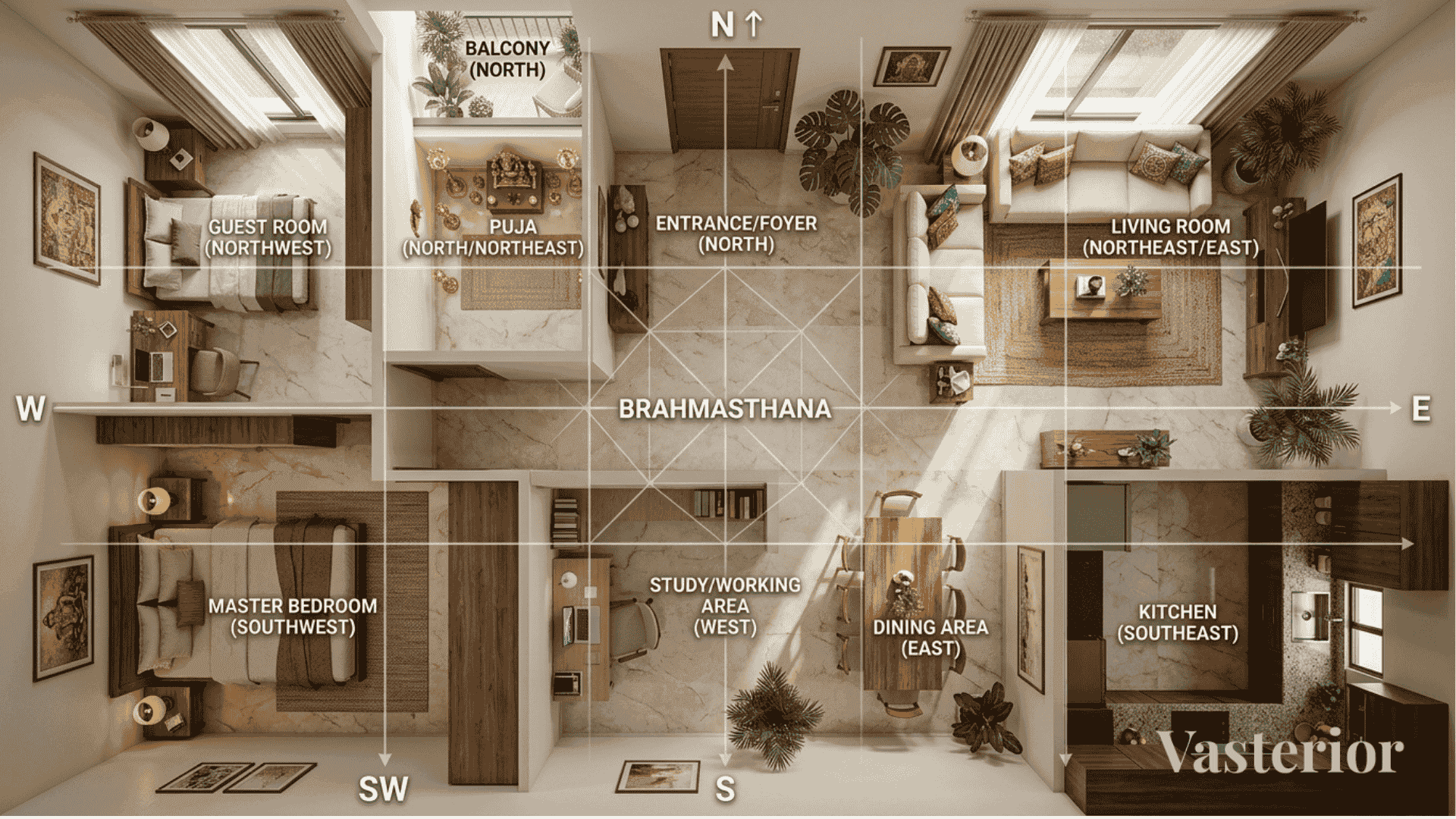 From Chaos to Clarity: How Structured Vastu Layouts Transform Spaces - What is a Structured Vastu Layout - 1