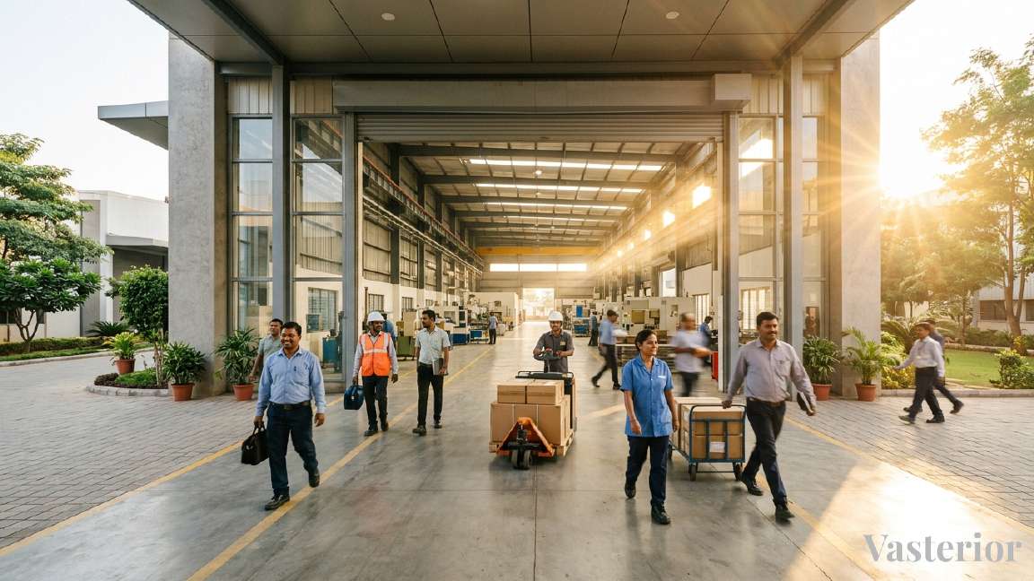 Improve Factory Performance with Correct Vastu Directions – Vasterior - Entrance Placement - 1