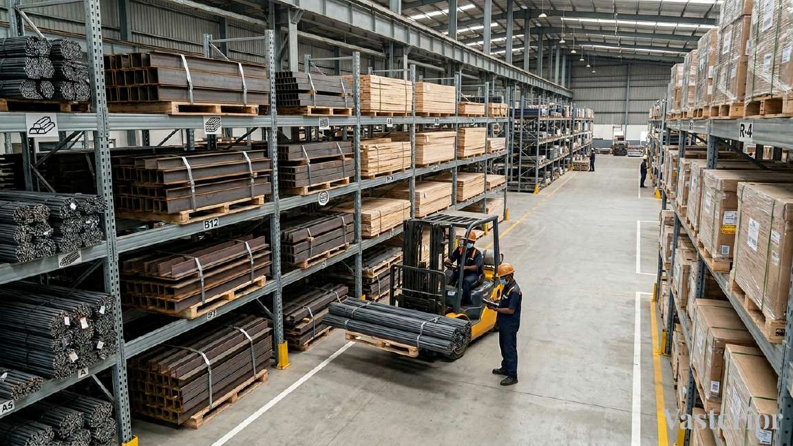 Improve Factory Performance with Correct Vastu Directions – Vasterior - Raw Material Storage - 1