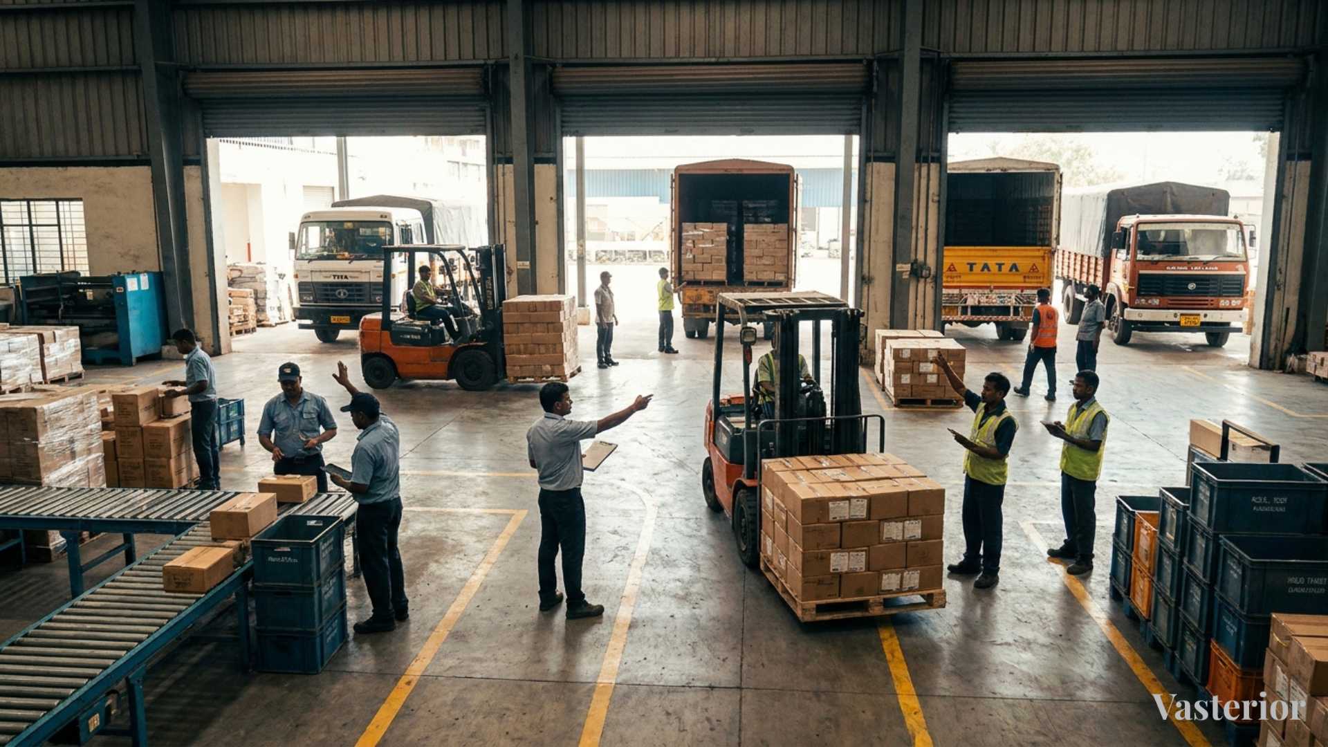 Optimise Factory Growth with Vasterior's Vastu Direction Guide - Finished Goods Dispatch Area - 1