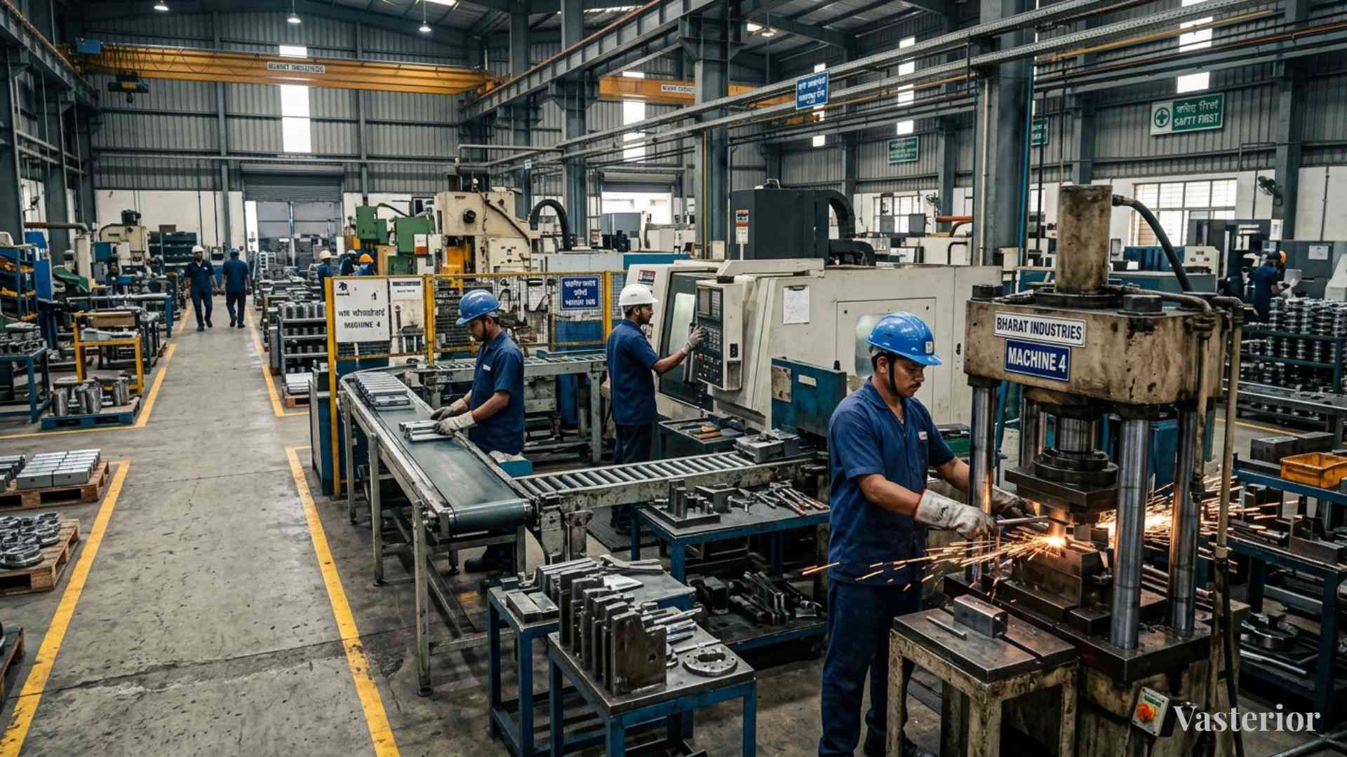 Ideal Factory Vastu Directions 2026 for Growth and Profit - Manufacturing Area - 1