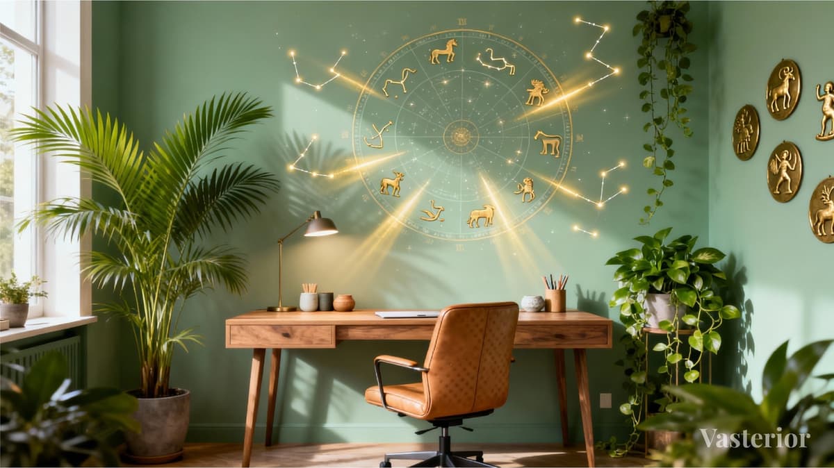 Top 10 Vastu-Aligned Colour Palettes for Modern Indian Homes (2026 Edition) - 9. Moss Green + Walnut Brown (South-West Wellness Zone) - 1