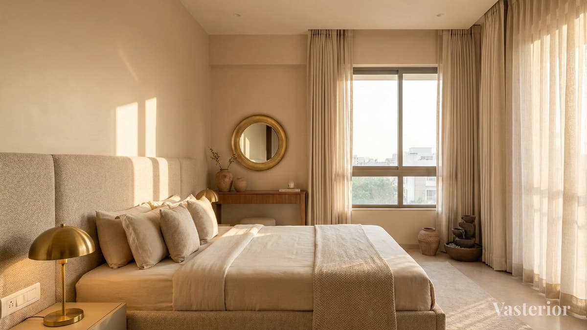 Top 10 Interior Design Trends for 2026 (India Edition) - 5. Statement Stone Walls & Natural Luxury Surfaces - 1