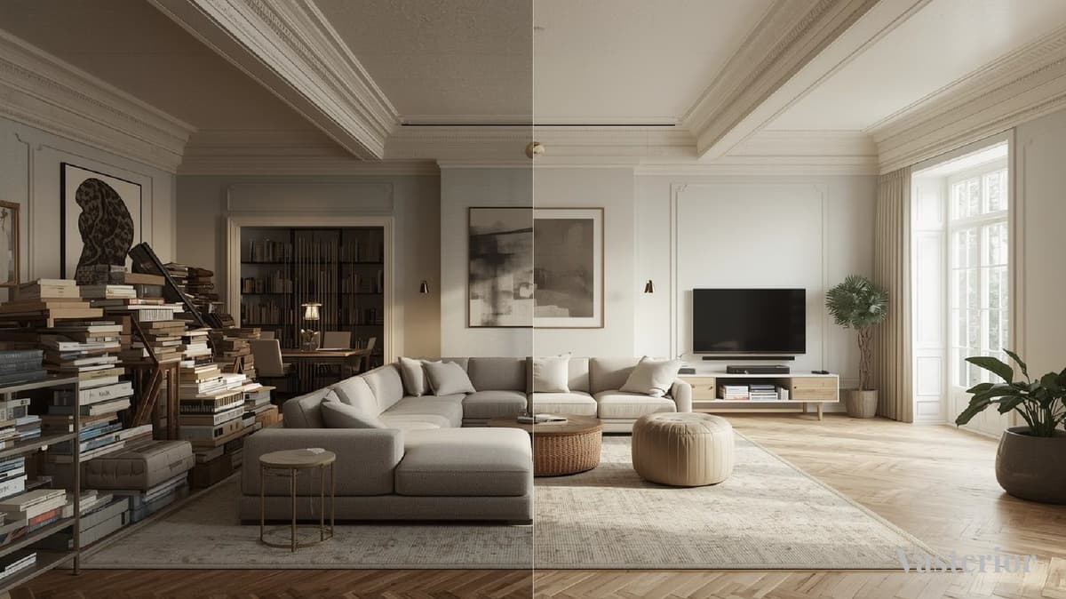 Space-Saving Interior Design Ideas for 2BHK & 3BHK Homes - Hidden Storage: The Luxury Secret - 1