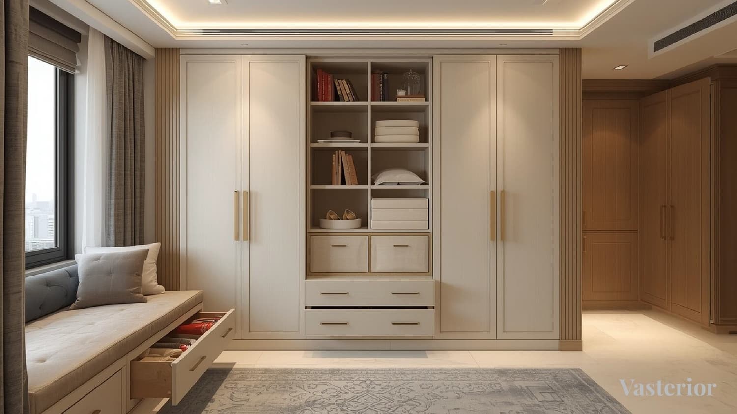 Space-Saving Interior Design Ideas for 2BHK & 3BHK Homes - Master Bedroom Zoning - 1