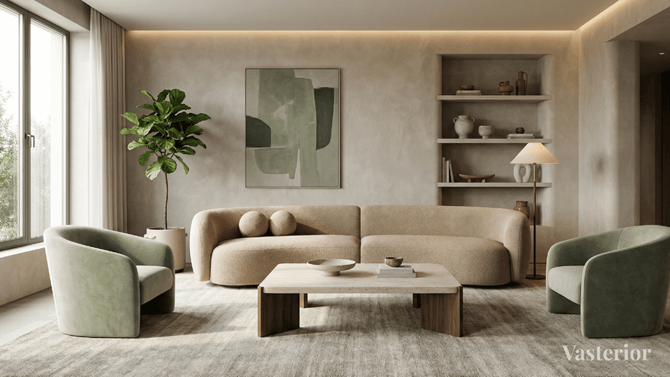 Latest Living Room Interior Designs With Photos & Expert Tips - 1. Modern Luxury Living Rooms: Understated, Not Overdone - 1