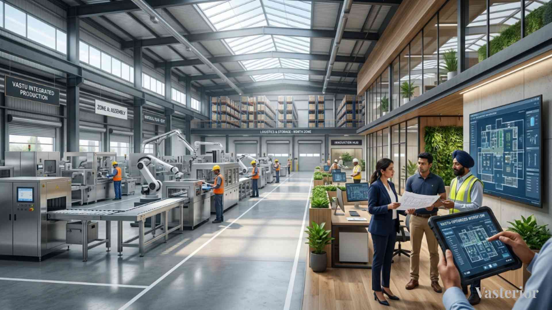 The Hidden Vastu Direction Mistakes in Factories - Modern Factory Vastu Solutions by Vasterior - 1