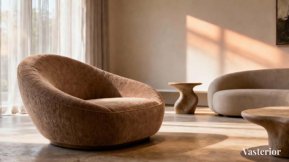 Sculptural Furniture Is Back - How to Use It Like a Pro - Understanding Scale and Breathing Space - 1