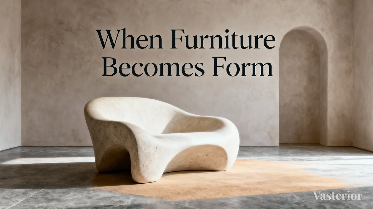 Sculptural Furniture Is Back - How to Use It Like a Pro