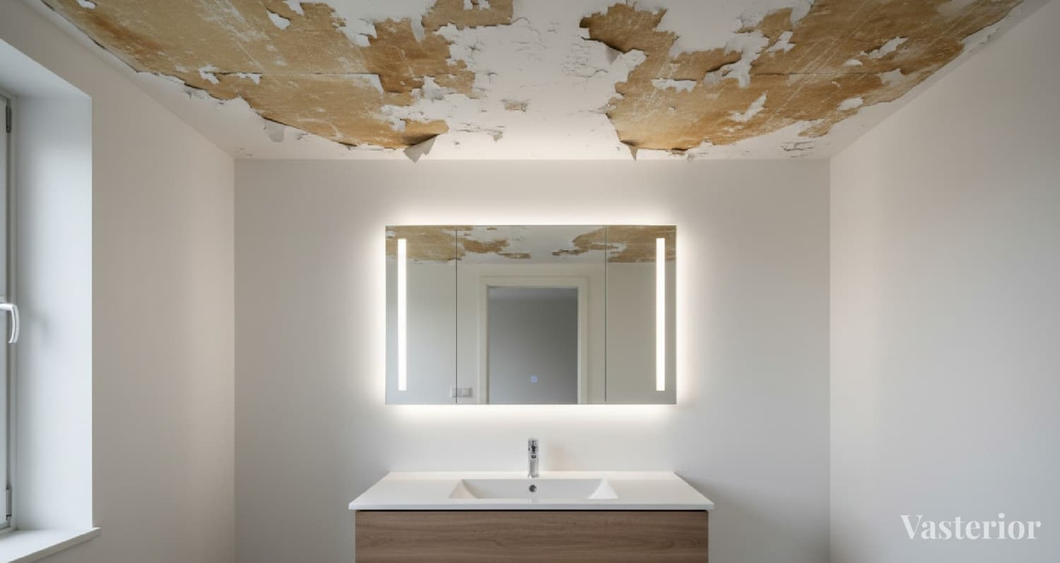 Renovation Mistakes That Cost You Lakhs: The Interior + Vastu Errors Most Homeowners Make - 12) Skipping Waterproofing to Save Money (The Most Expensive "Saving") - 1