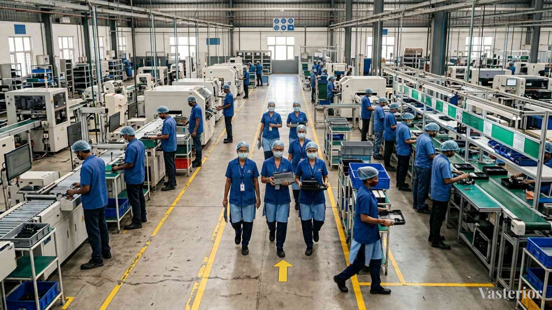 Industry-Proven Factory Direction Tips by Vasterior - 8. Worker Movement and Workflow - 1