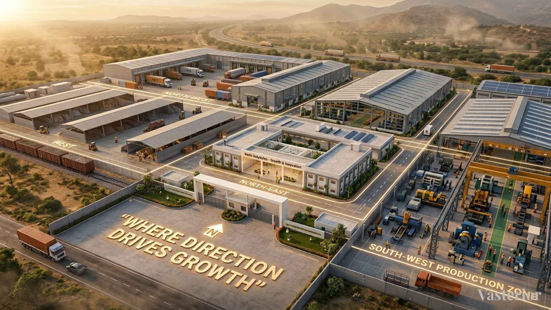 Best Factory Direction Planning by Vasterior Experts