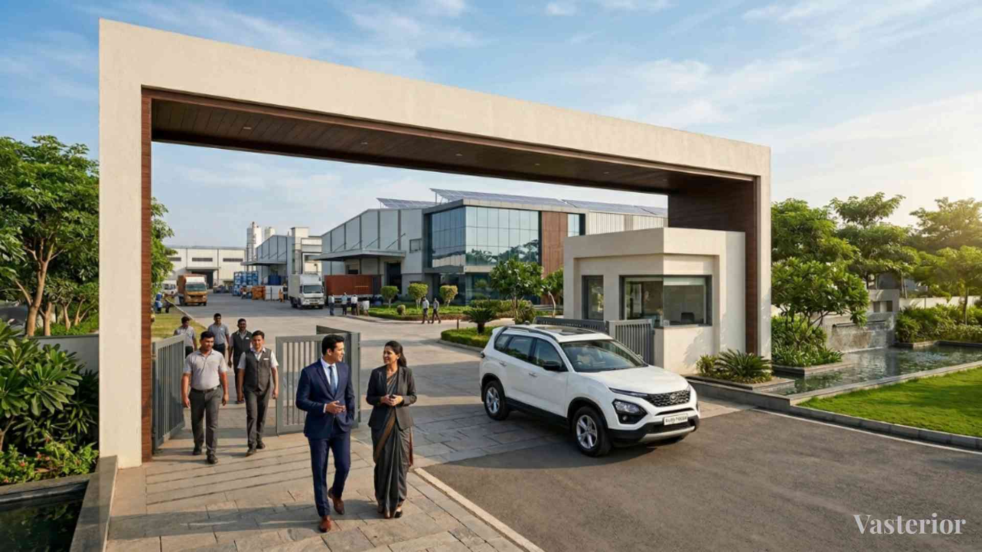Vastu Tips for Factory Direction and Business Growth - Main Entrance - 1