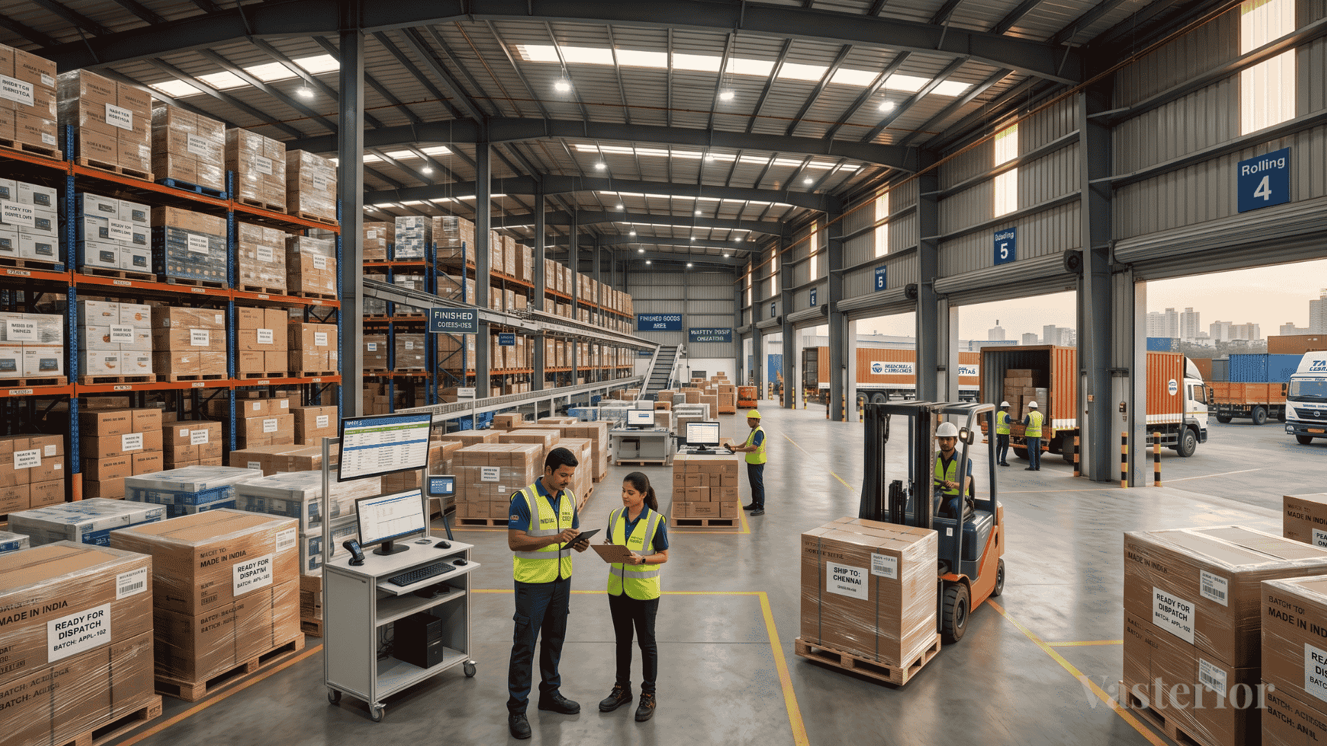 How Vastu Can Improve Factory Productivity & Profits - Finished Goods Storage - 1